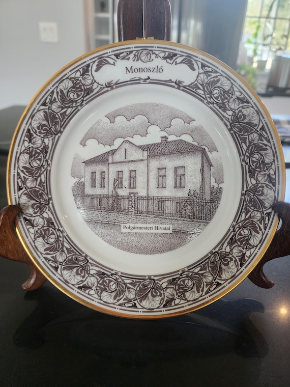 Limited Edition Porcelain Plate – “Budapest Collection”
