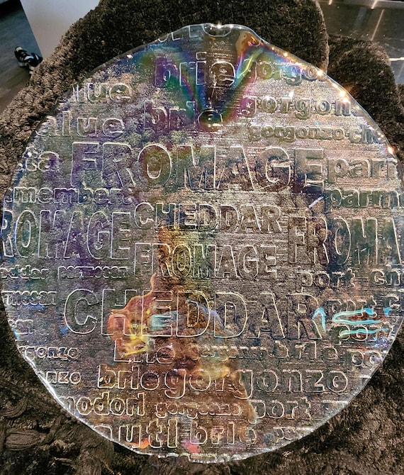 Vintage Royal Krona Crystal Cheese Platter – Mid-Century Bengt Edenfalk