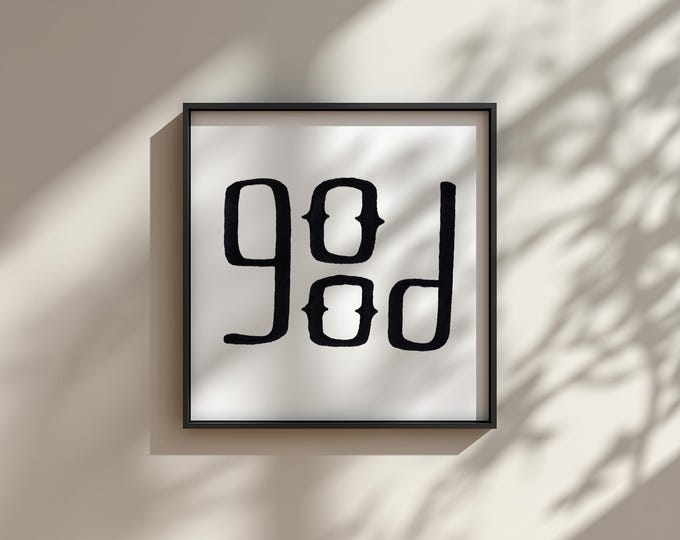 good - minimal, hand-drawn, calligraphy