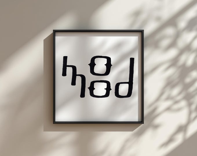mood - minimal, hand-drawn, calligraphy