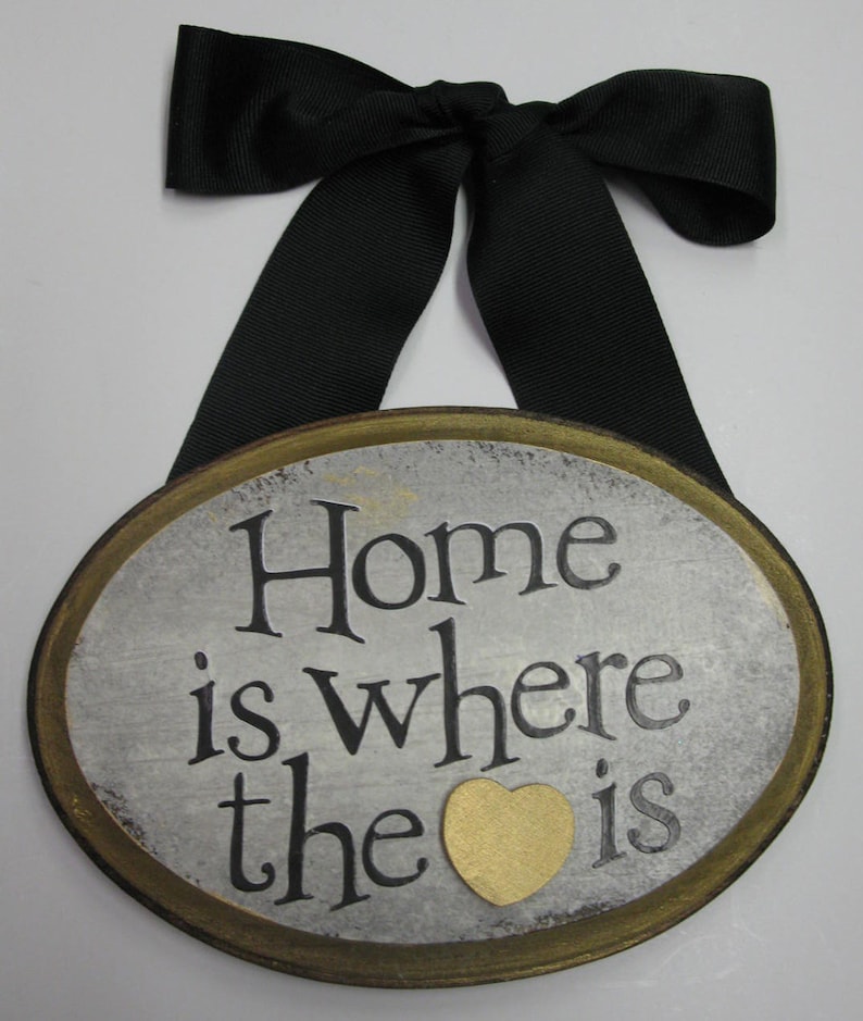 Home is Where the Heart Is Etsy