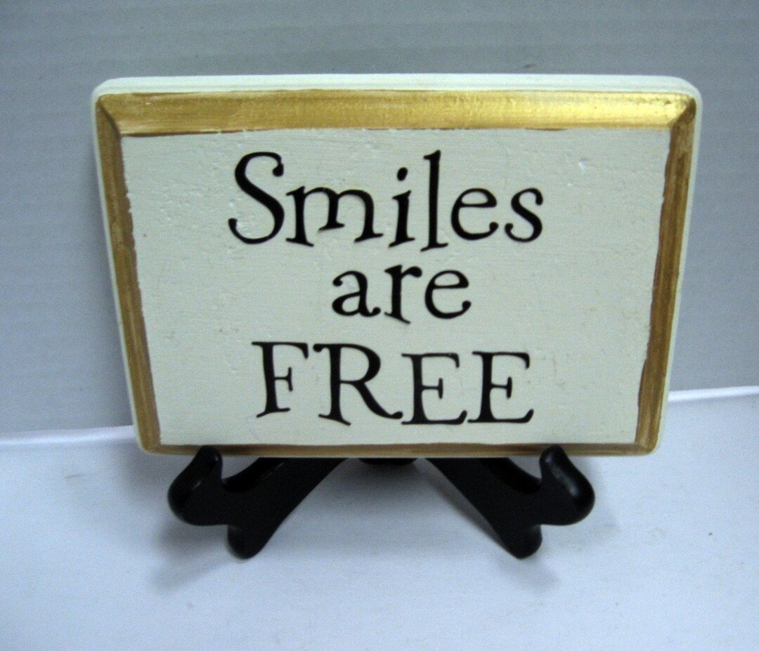Smiles Are FREE - Etsy