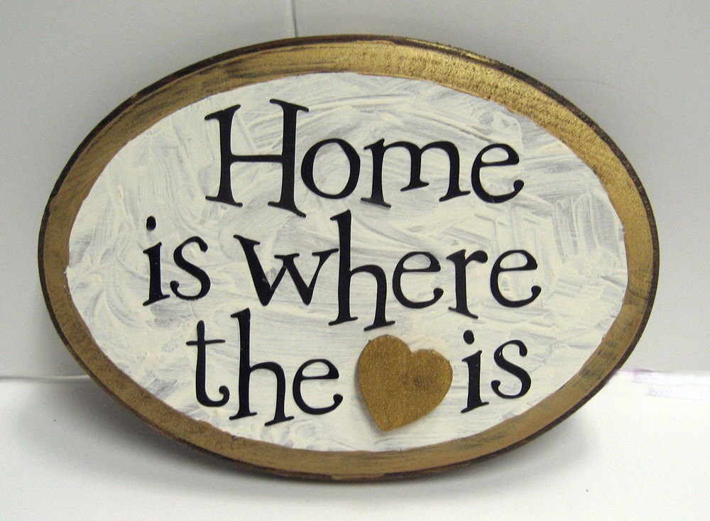 Home is Where the Heart Is Etsy