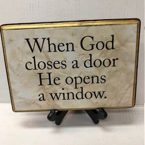 When God Closes a Door He Opens a Window image 3