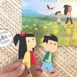 Summer  Felt Story Set | Goodbye Winter Hello Summer  | Preschool Literacy Center | Flannel Board Activity