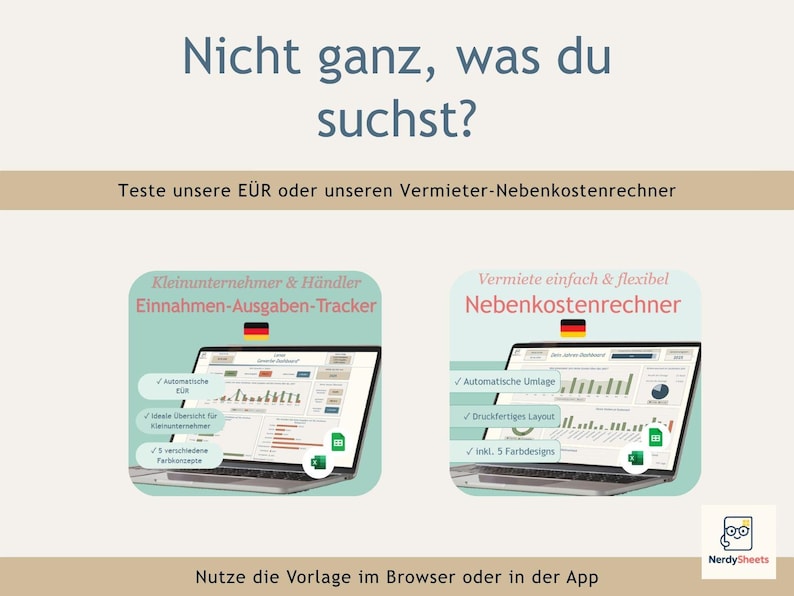 Household budget Excel template (German version) – financial tracker with savings goals, budget planner Google Sheets template image 13