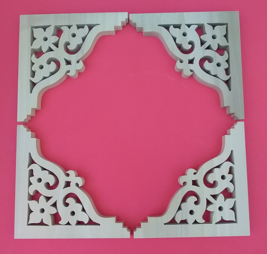 Screen Door Brackets Wood 4 X 4 X 1/2 Etsy