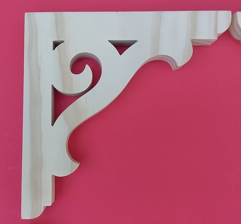 Wood Screen Door Brackets 5 3/4 X 5 3/4 X Etsy