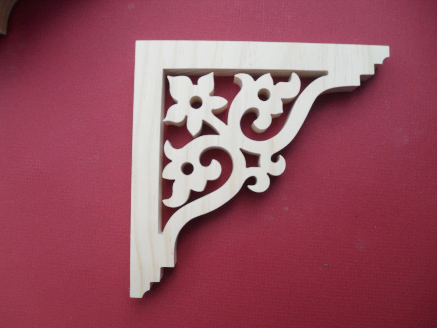 Four 4 Victorian Gingerbread Wood Screen Door Brackets 6 Etsy