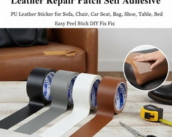 Self-Adhesive PU Leather Repair Patch: DIY Fix for Sofas, Car Seats