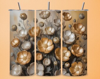 Popular Beige Floral Print | Vintage Botanical Illustration (Digital Download)