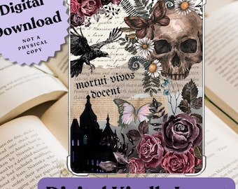 Nocticadia Kindle Insert: Keri Lake Inspired, Clear Case Printable Accessory (Digital Download)