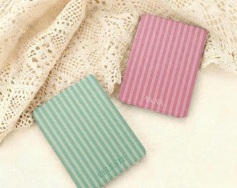 Stripes Kindle/Kobo Clara Detachable Case with Name, Kindle Paperwhite 10/11/12th 6'' 6.8'' 7'' Case, Kindle Colorsoft Cover with Strap