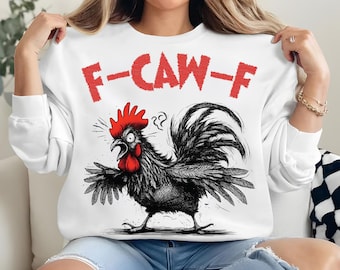トレンディな面白いF-Caw-FチキンバンドルPNG、面白い叫び声を上げる鶏のPNGミーム、農場の動物Png、F-CAW-Fミーム、F-Caw-Fチキンルースターミームクリップアート