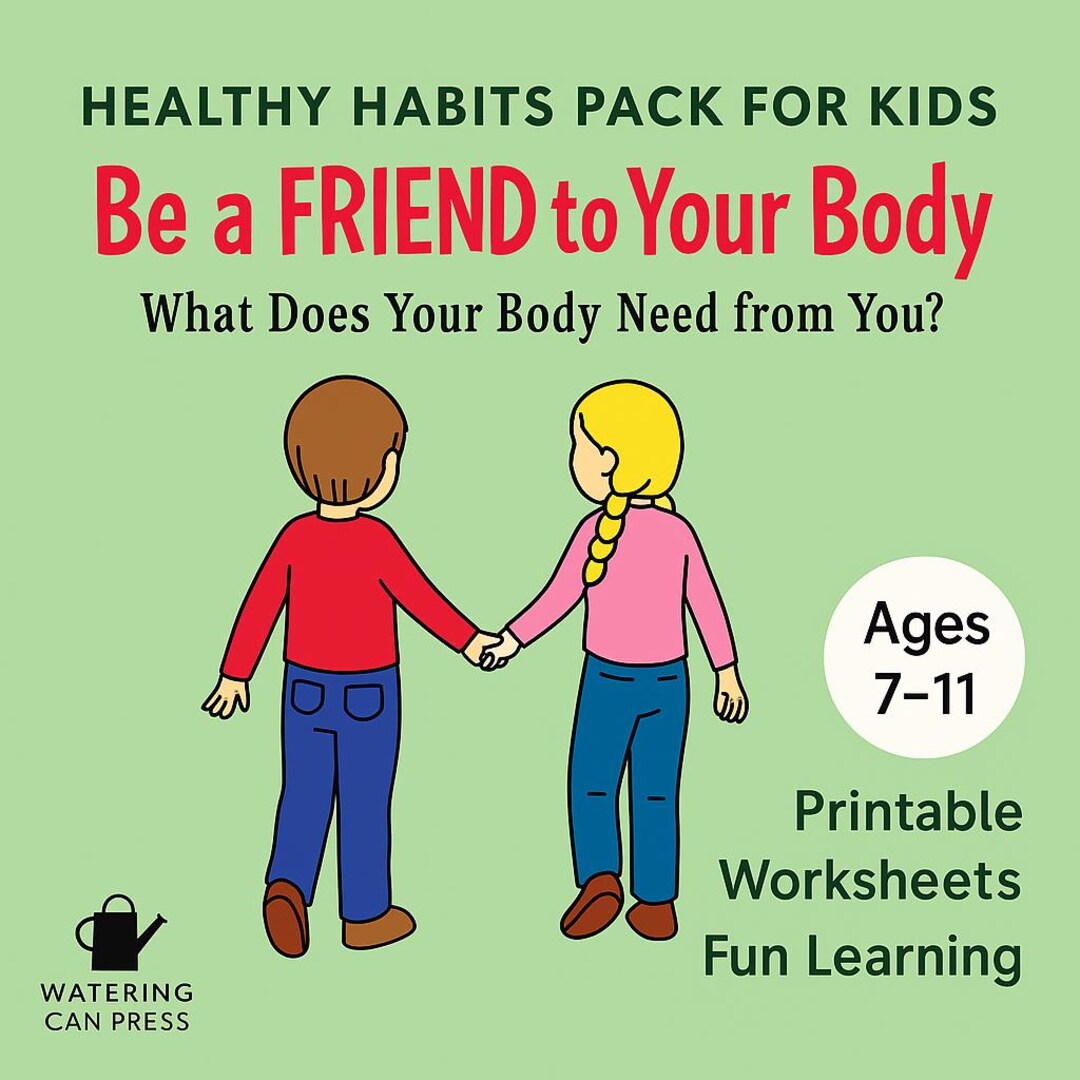Healthy Habits Pack for Kids | Printable Worksheets for Health and Self ...