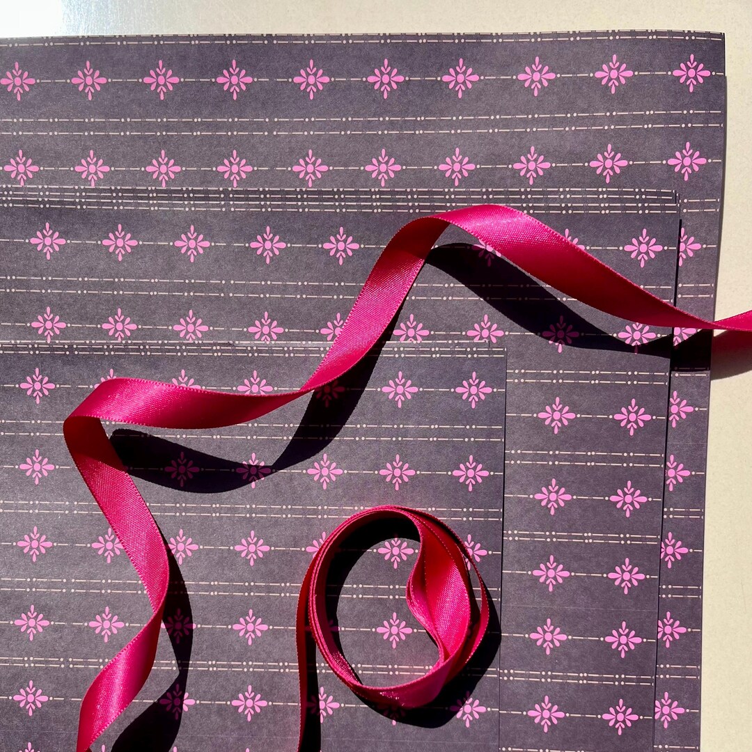 Brown Rani Patti Wrapping Paper - Etsy