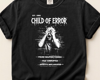 Y2K Horror T-Shirt | Grunge Gothic Graphic Tee | Dark Art Vintage 2000s Unisex Alt Top