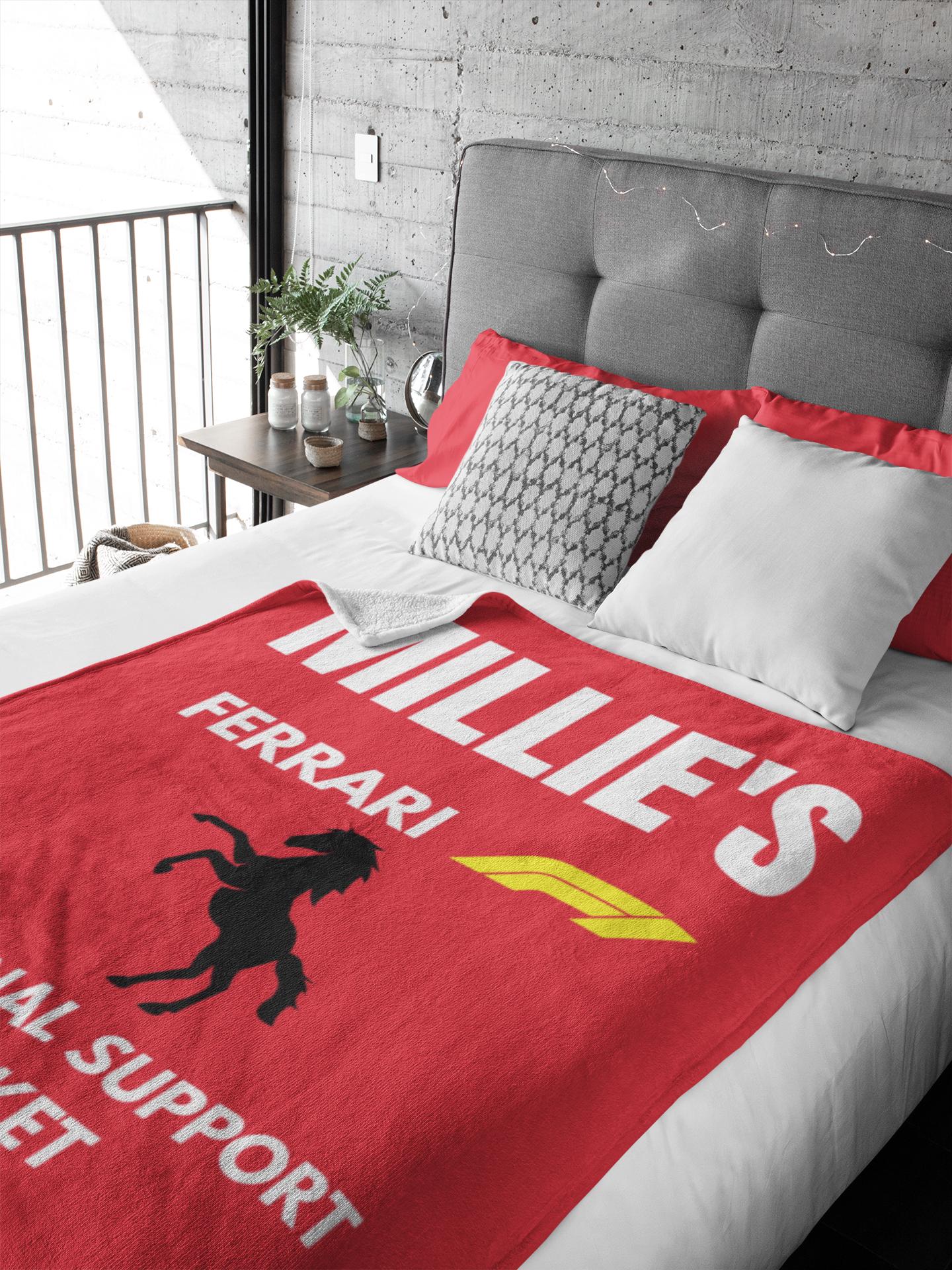Single Blanket Ferrari Blanket Ferrari Bedding