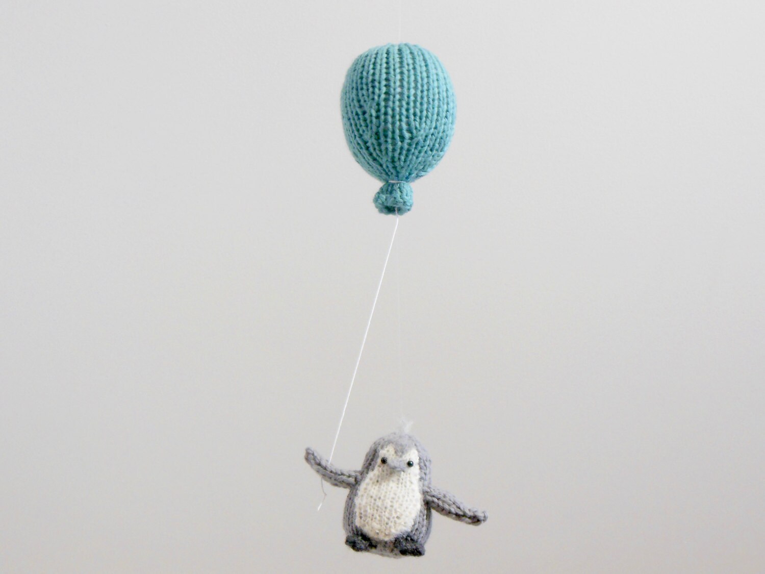 Penguin Baby Mobile Baby Mobiles Balloon Mobile Penguin Nursery