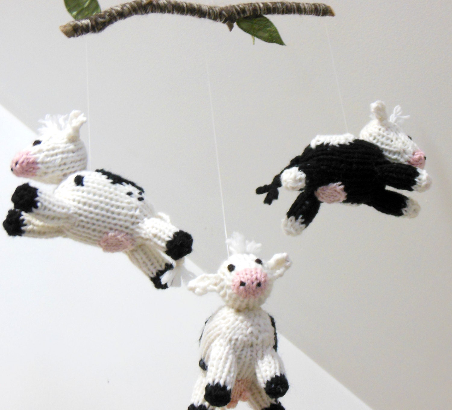 Cow Mobile Baby Mobile Cow Crib Mobile Cow Baby Mobile Etsy