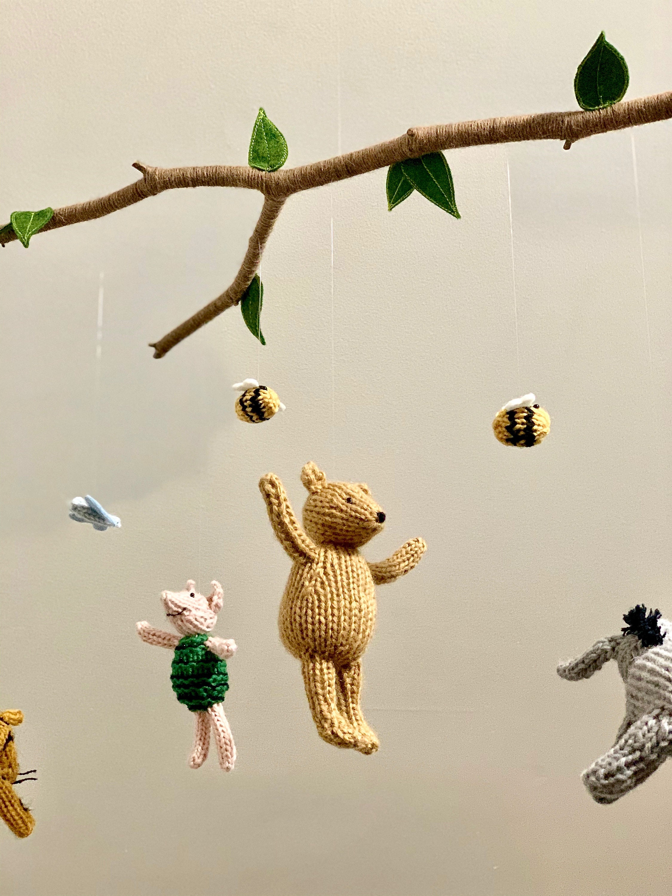 Classic Winnie The Pooh Nursery Mobile Bear Baby Mobile Classic Winnie The Pooh
