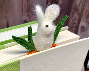 Bunny Bookmark, Gift for Book Lover