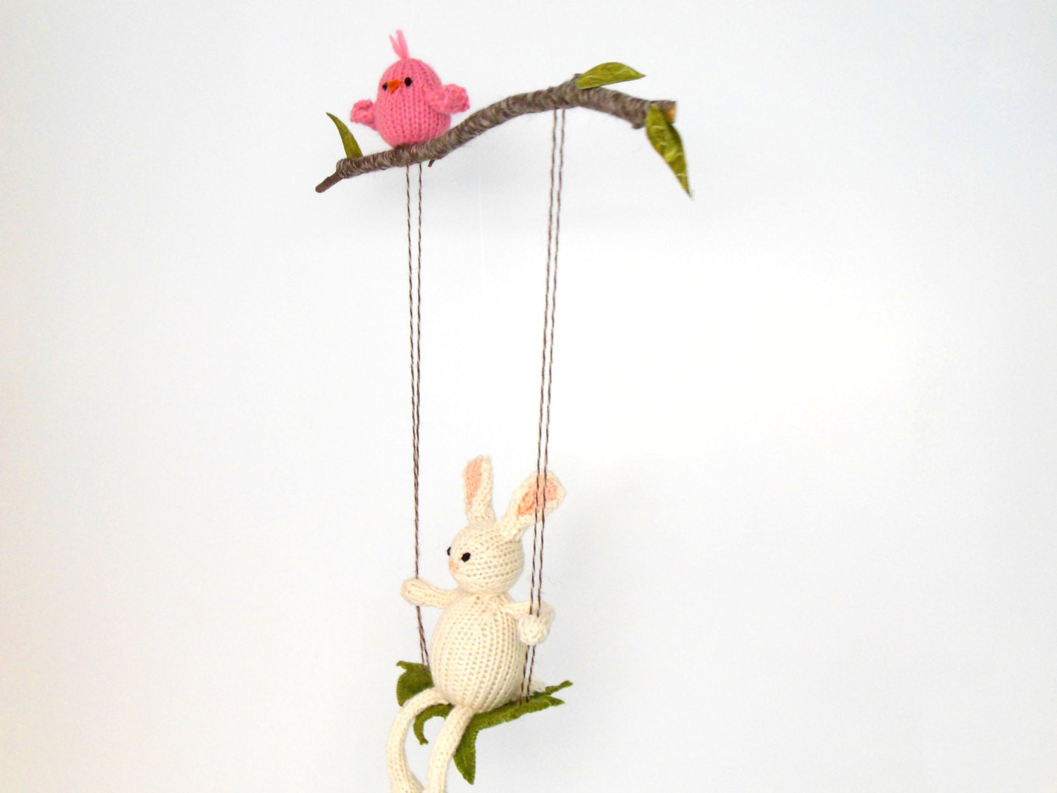 bunny nursery mobile