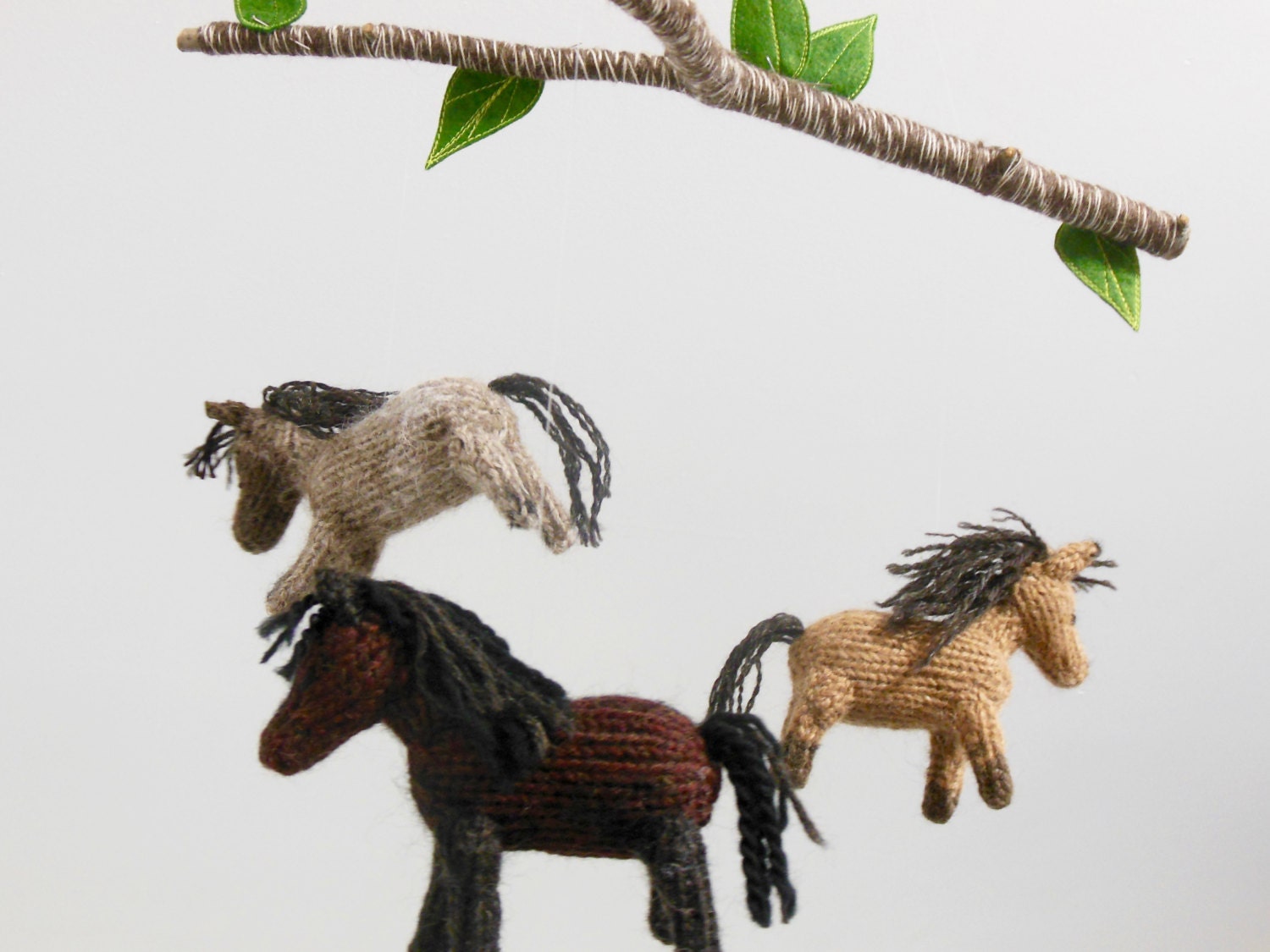 Horse Mobile Horse Baby Mobile Farm Nursery Boy Baby Etsy