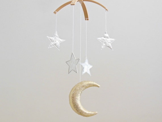 moon and stars baby mobile