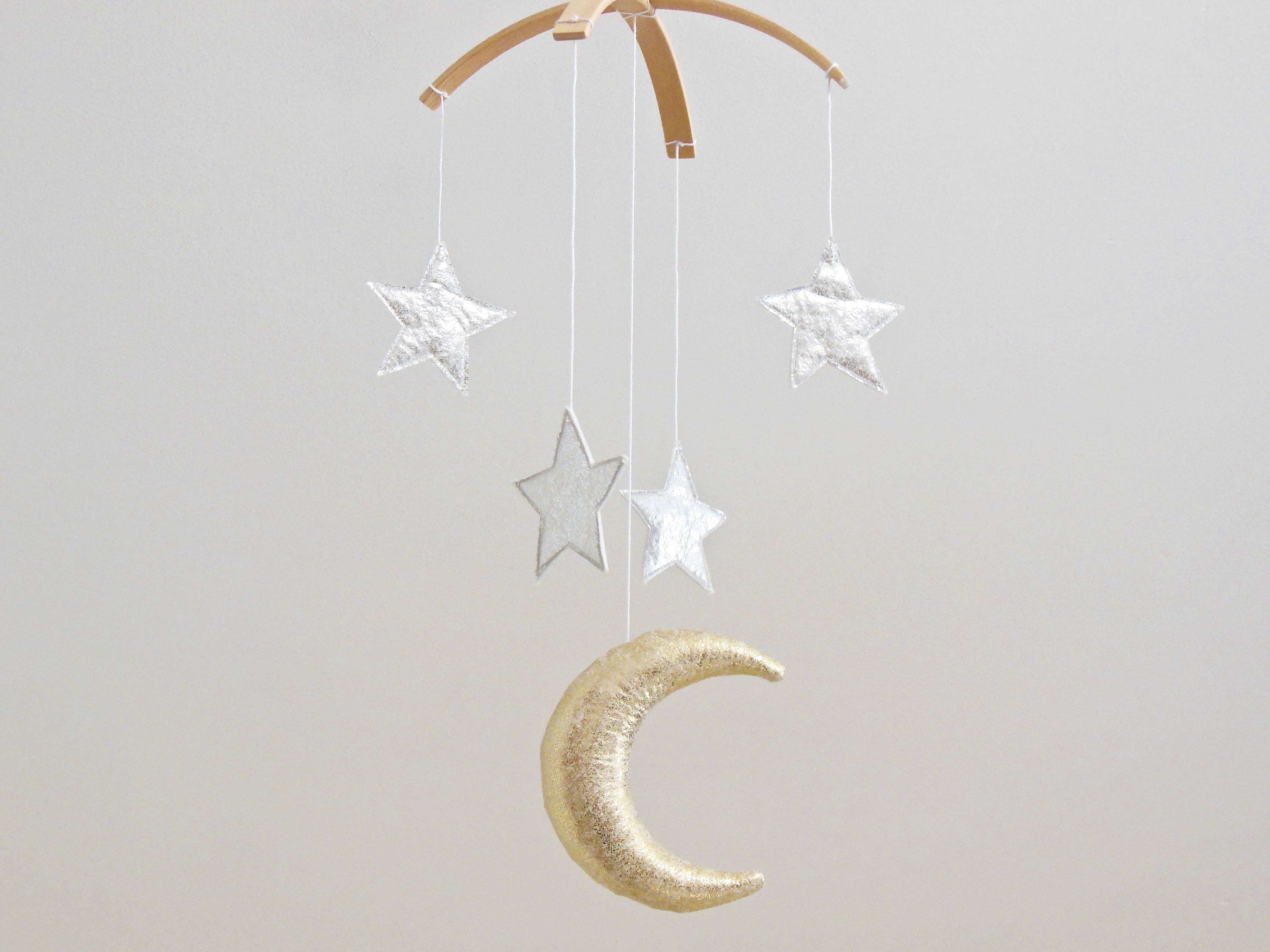 baby mobile moon and stars