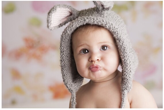 newborn bunny hat