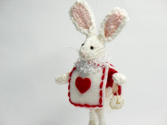 Weisses Kaninchen Alice Im Wunderland Weisse Kaninchen Etsy