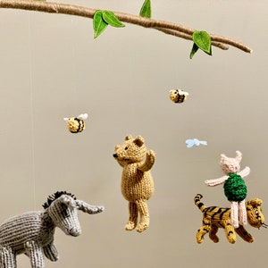 Classic Winnie the Pooh Nursery Mobile, Bear Baby Mobile, Classic ...