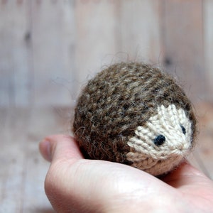 Hedgehog Ornament Toy Knit Waldorf Soft Toy Hedgehog - Etsy