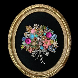 DEPOSIT Custom Create A Jewelry Art Collage Framed Memory - Etsy