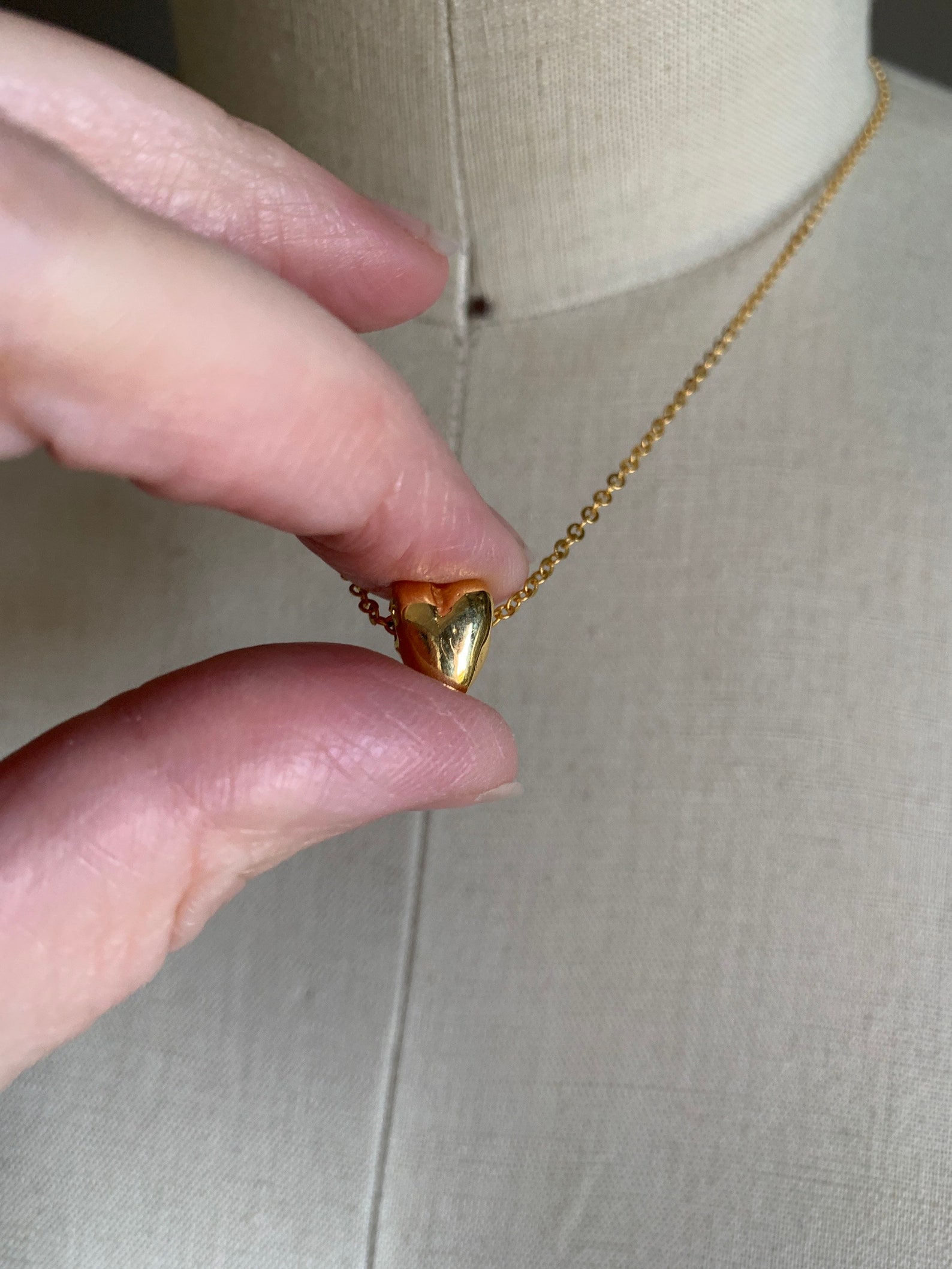 Floating Heart Necklace