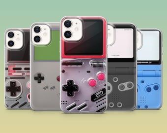 Retro Game Phone Case Vintage Console 90s Gaming Cover for iPhone 17Pro,16,15,14,13,12,Samsung S25,S24,S23Fe,S22,A56,Pixel 10,9Pro,8A