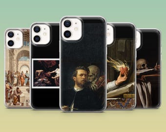 Caravaggio Phone Case Baroque Art Dark Gothic Cover for iPhone 17Pro,16,15,14,13,12,Samsung S25,S24,S23Fe,S22,A56,Pixel 10,9Pro,8A