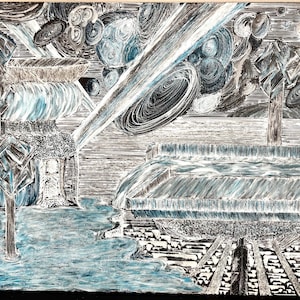 Painting - Monochrome Waves