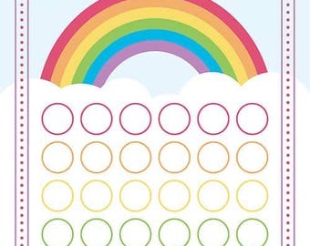 Tableau des récompenses imprimable : suivi des tâches ménagères pour les enfants.