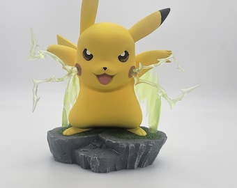 Figura de Pikachu de resina 3D