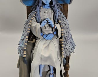 Figura de resina 3D del anillo Ranni Elden