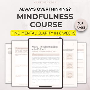 Mindfulness Course | Start today | Practical Beginner Guide to Reduce Stress, Improve Focus & Build Everyday Awareness
