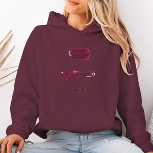 Qatar 2026 Football Hoodie | Gildan Unisex Pullover image 7