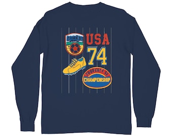 Comfort Colors USA Soccer Championship Long Sleeve Shirt