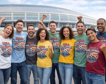 USA Global Football T-Shirt: Summer Tournament, Host Nation