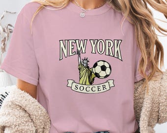 Comfort Colors New York Soccer Women’s T-Shirt