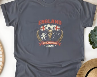 England World Football 2026 Championship T-Shirt