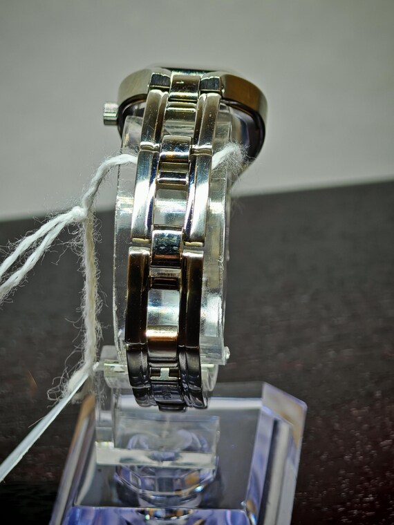 Fossil Quartz Watch – Rectangular Silver Dial, Da… - image 5