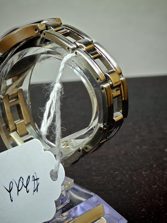 Fossil Quartz Watch – Rectangular Silver Dial, Da… - image 7